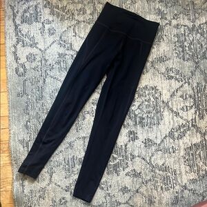 Girlfriend Collective Black High-Waisted Leggings - Size XS